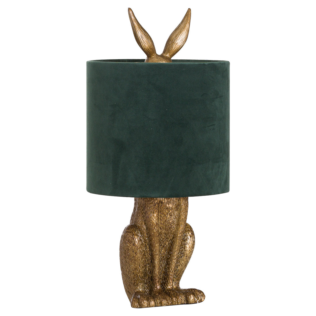 Antique Gold Hare Table Lamp