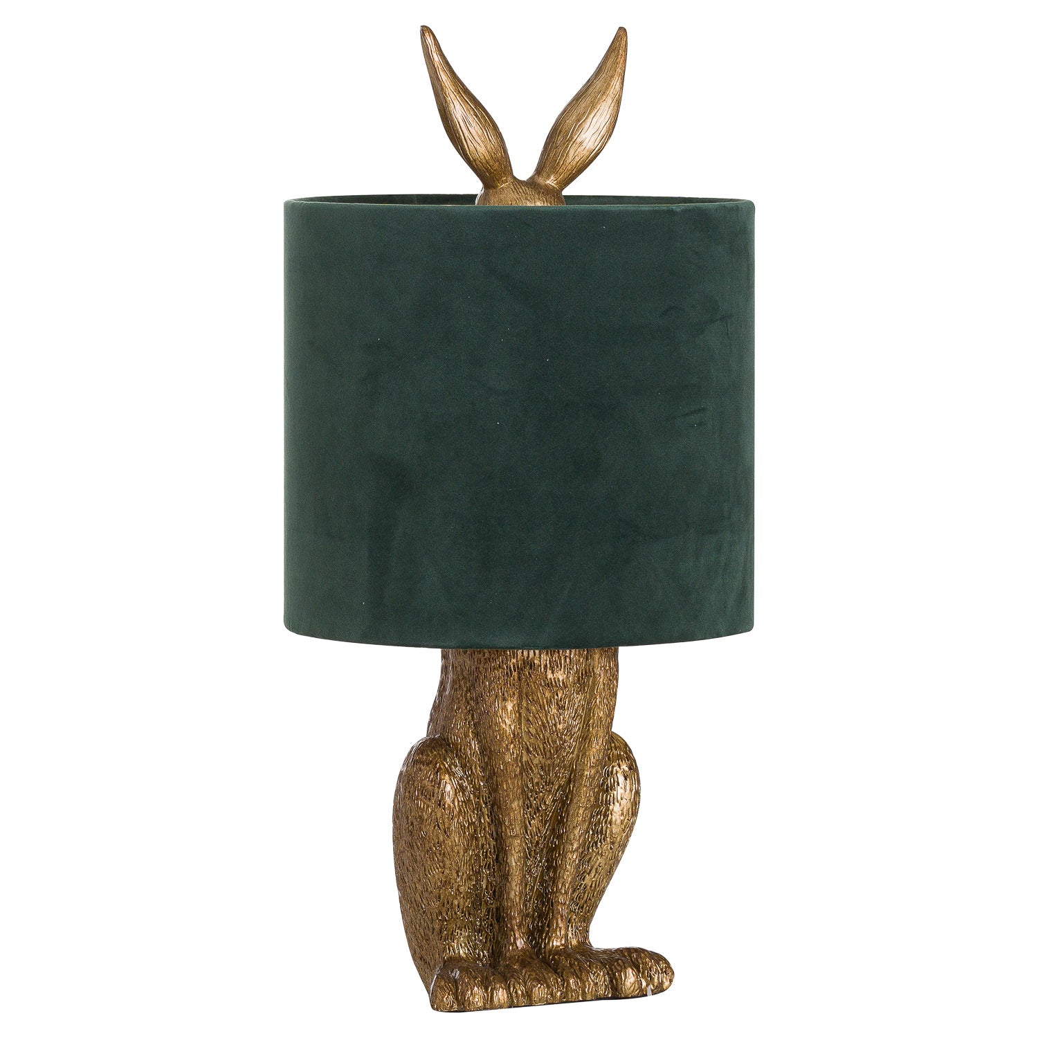 Antique Gold Hare Table Lamp