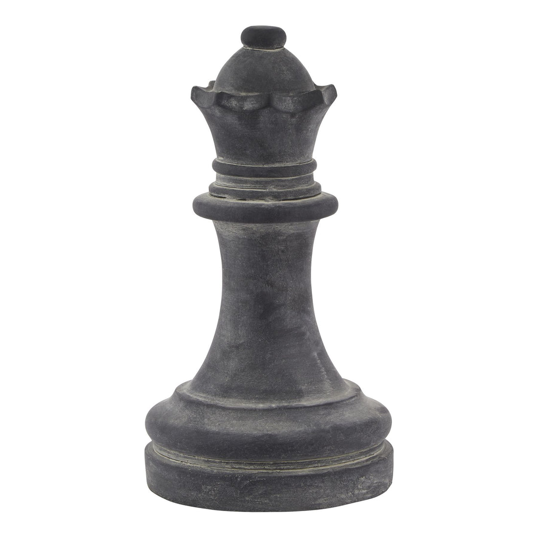 Grey Queen Chess Piece