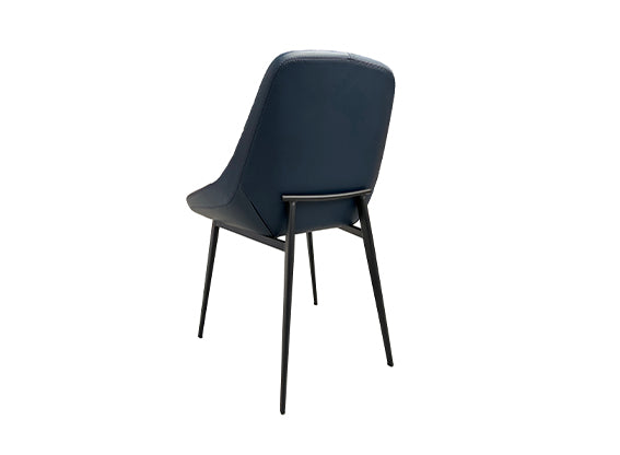 Set of 2 Lucia Dining Chairs - Blue